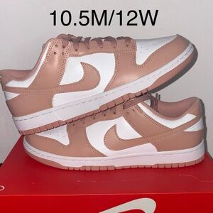 Nike Dunk Low Rose Whisper – Women's 12 / Men's 10.5/ BRAND NEW